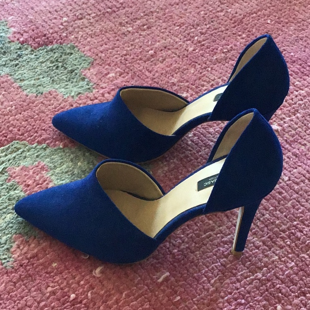 Zara Basic Collection Cobalt Heels - image 2